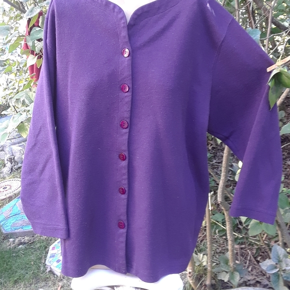 PRICE DROP!! Dark Purple sweater - Picture 1 of 6
